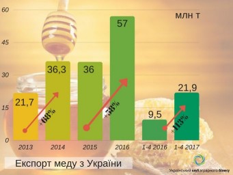 Украина побила рекорд по экспорту меда